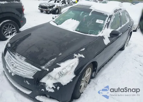 2010 Infiniti G37X z USA, uszkodzony, nr VIN JN1CV6AR9AM251028